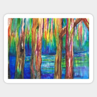 Flooded Gums by Jane Kirby Sticker